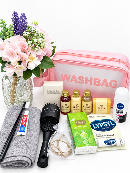 Prepacked hospital wash bag